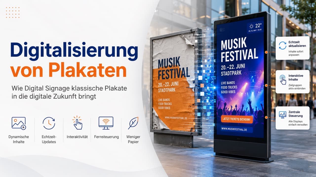 Digitalisierung von Plakaten